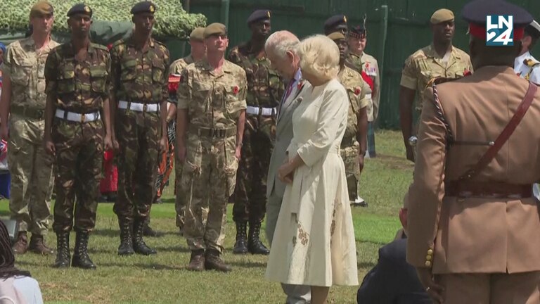 Kenya: le roi Charles III assiste à une cérémonie au cimetière de Kariokor